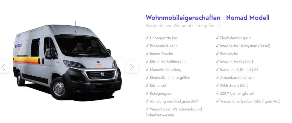 "Indie Campers" im Test: Das Modell Nomad