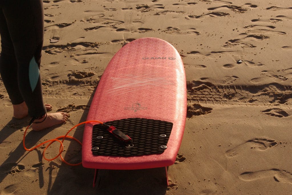 Decathlon Surfboard 900 Schaumstoff Soft 5'4" im Test: Das gewachste Board