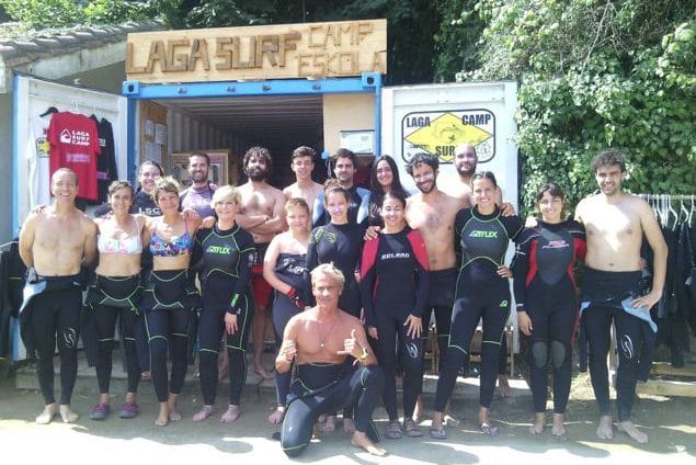 Surfen in Mundaka: Das Laga Surf Camp