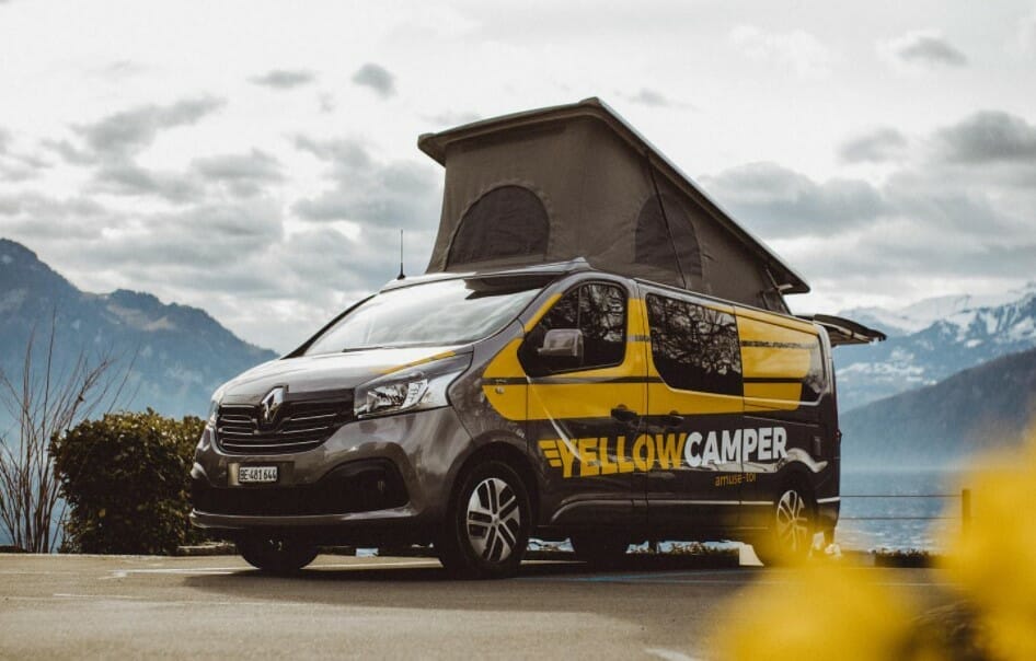 Camper mieten Schweiz: Ein Yellowcamper