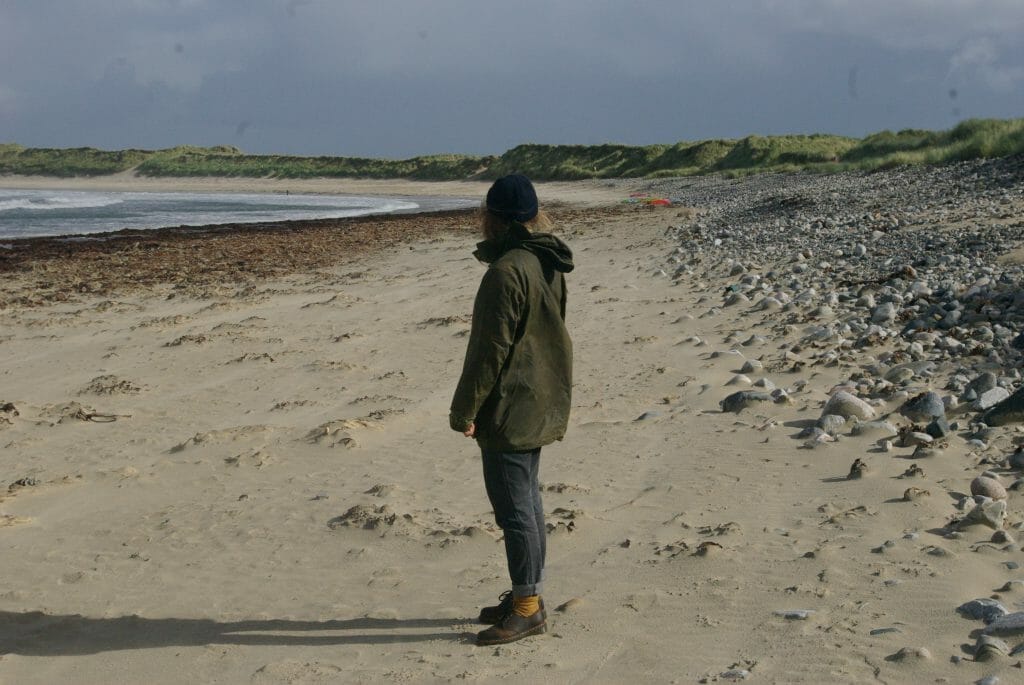 Roadtrip durch Irland: Ein Strandspaziergang in Donegal.